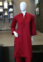 sublime ready to wear 2 pcs maroon