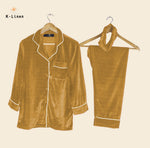 women velvet suite suit.