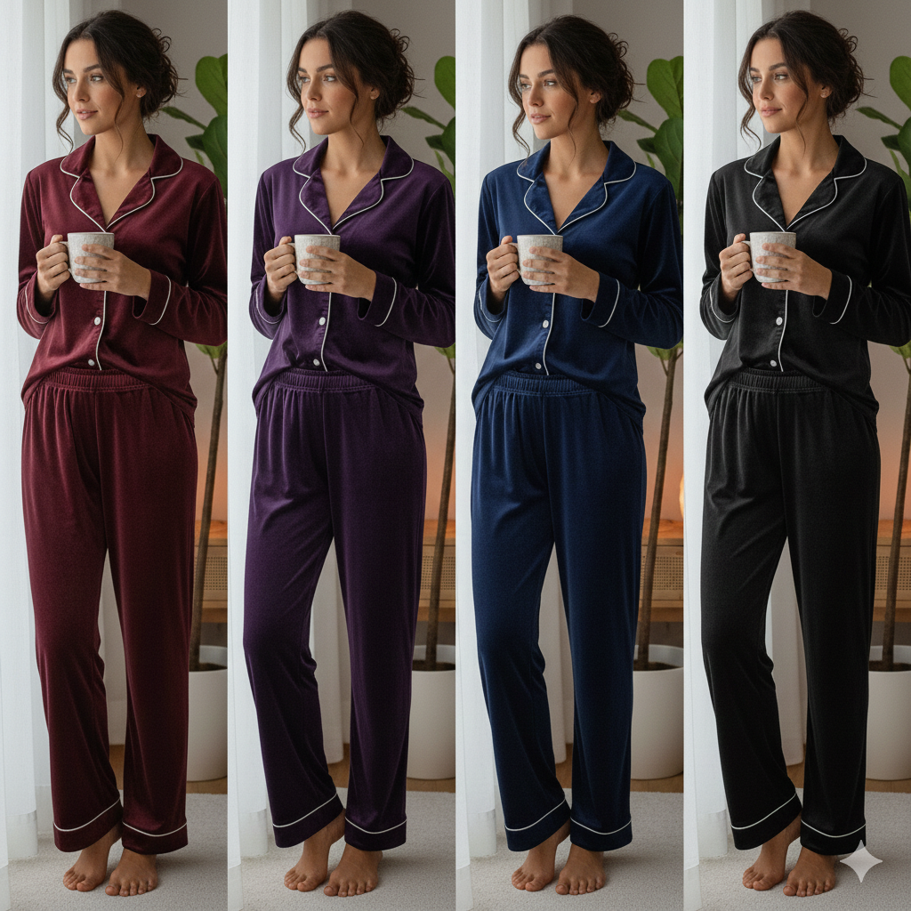 Women Velvet Suit