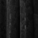 Jacquard Curtains - Black