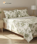 Lime Green Bed Sheet Set