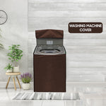 washing machine cover brown