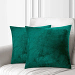velvet premium cushion cover emerald green cushion cover.