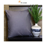 solid grey cushion cover cushion cover.