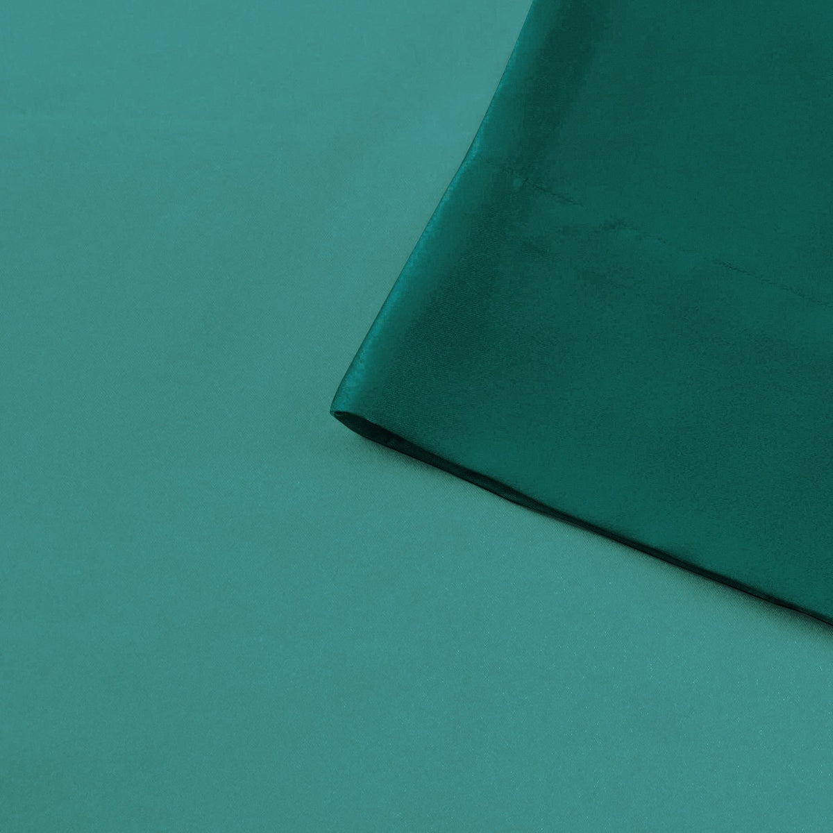 premium satin sheet emerald green