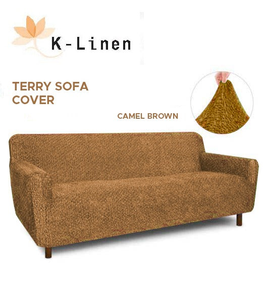 terry sofa cover brown sofa cover.