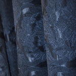 jacquard curtains black