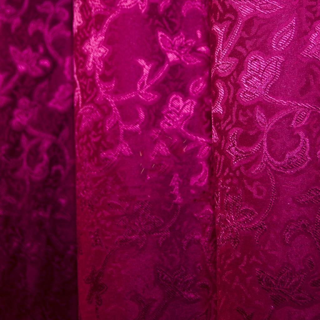 jacquard curtains maroon