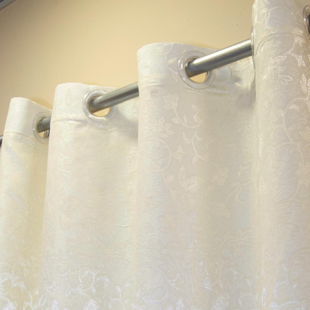 jacquard curtains with lining skin