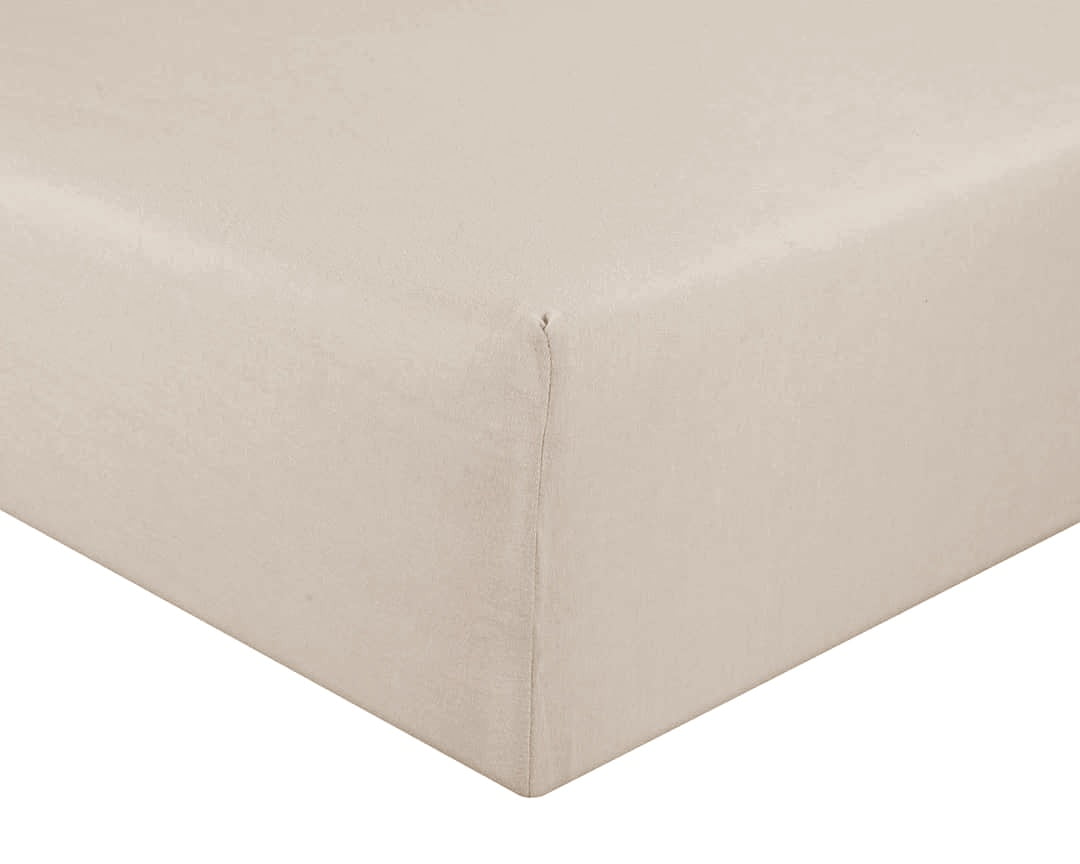 jersey bed fitted skin beige