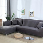 l shape jersey sofa cover frost grey sofa cover.
