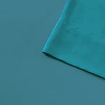premium satin sheet aqua blue