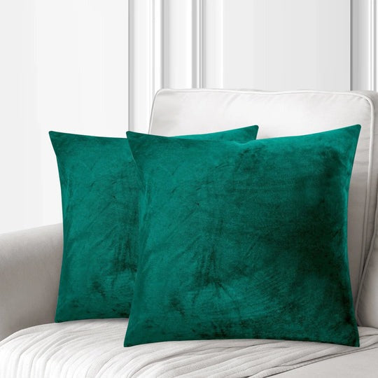 velvet premium cushion cover emerald green cushion cover.