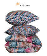 Watercolor Garden Cotton Bed Sheet Set