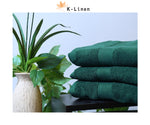 zero twist towel green 1 towel.