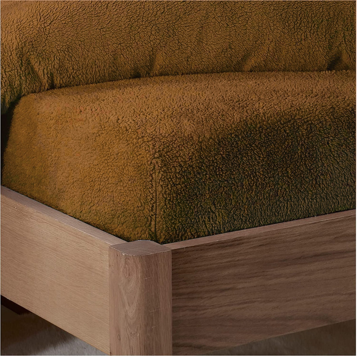 terry exclusive sheet camel brown