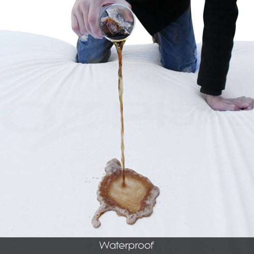 Water Proof Mattress Protector - Maroon