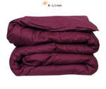 duvet quilt comforter 200 gsm maroon duvet cover set.