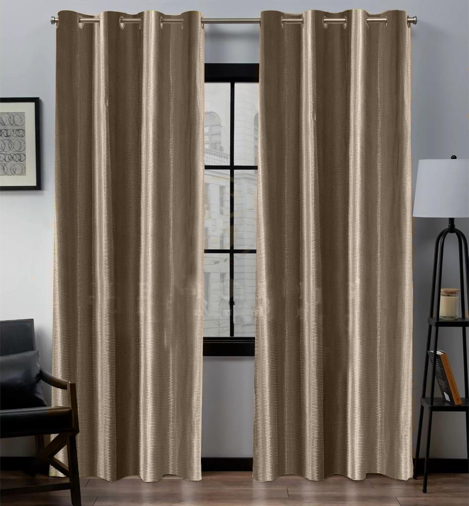premium net curtains golden