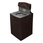 washing machine cover brown