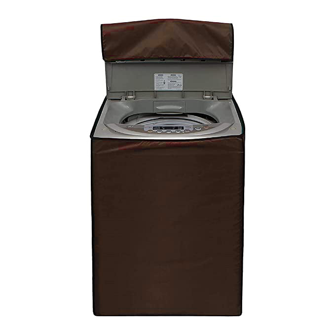 washing machine cover brown