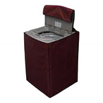 washing machine cover maroon