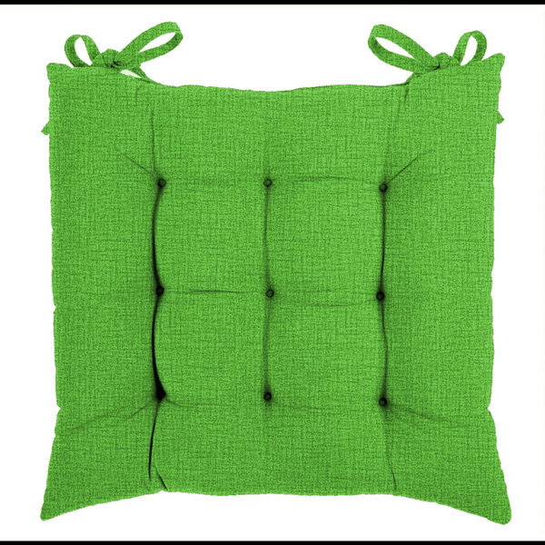 Chair Pad With Strap - Green