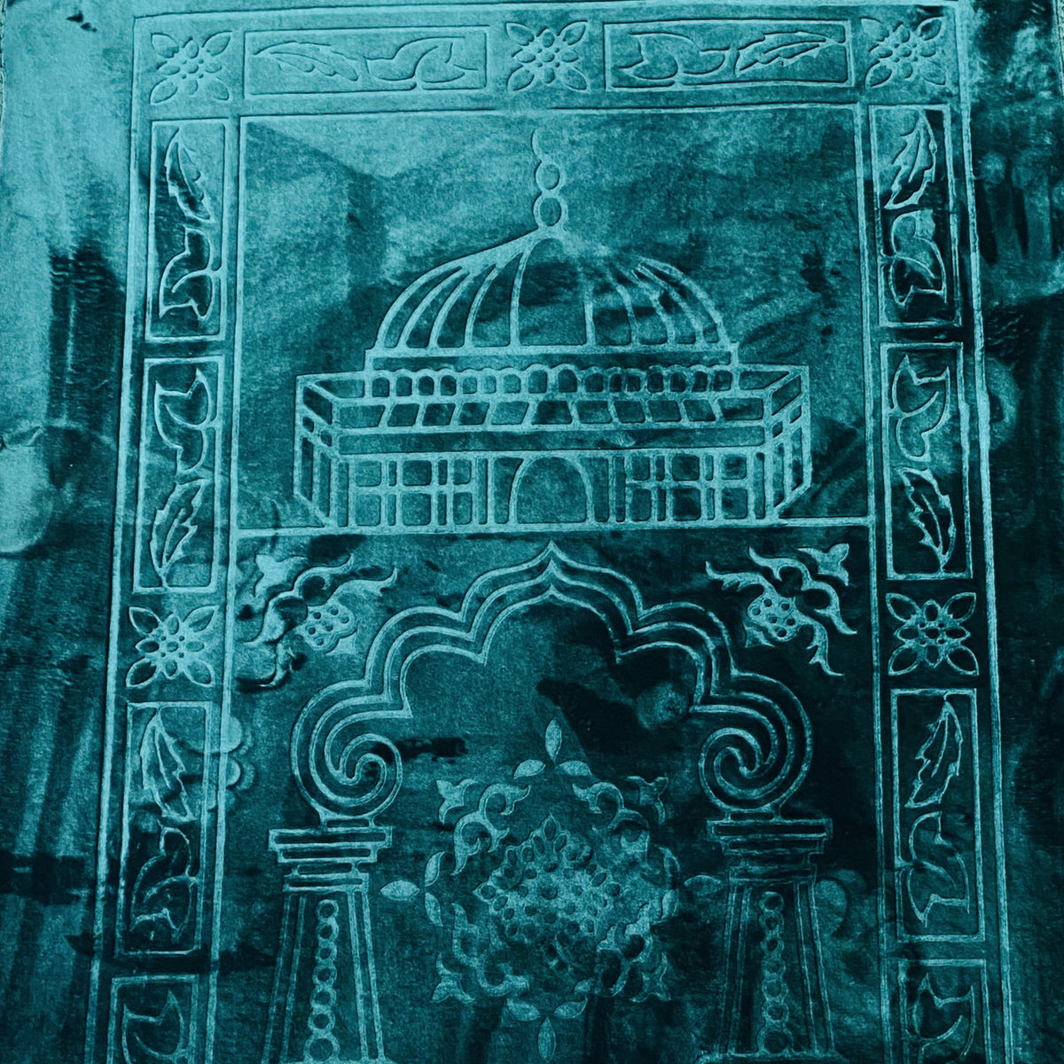 premium velvet prayer mat jannah
