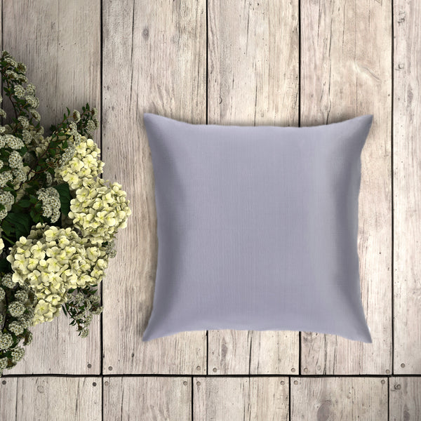 Silk Cushion Cover - Grey