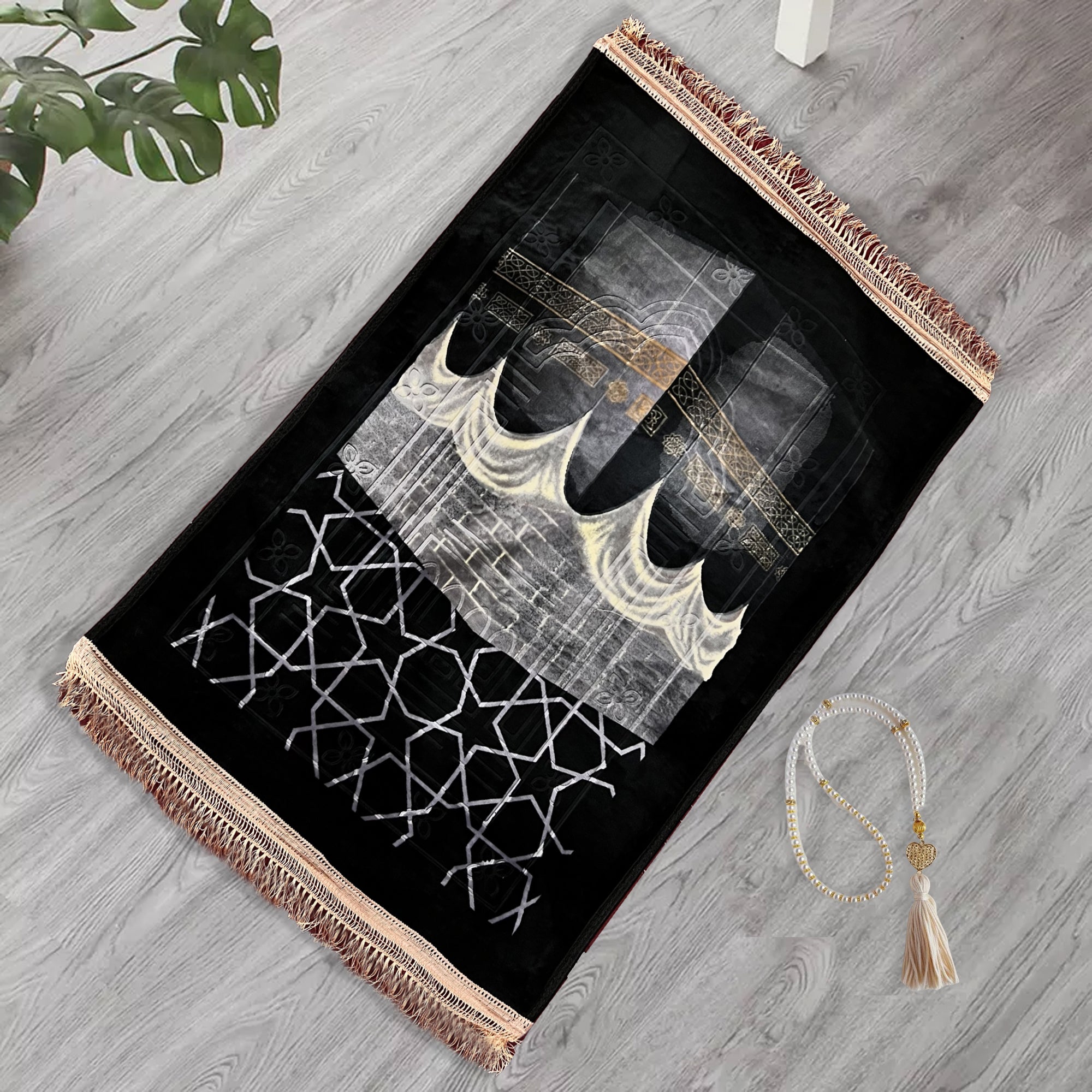 Premium Prayer Mat - Kaaba Closeup