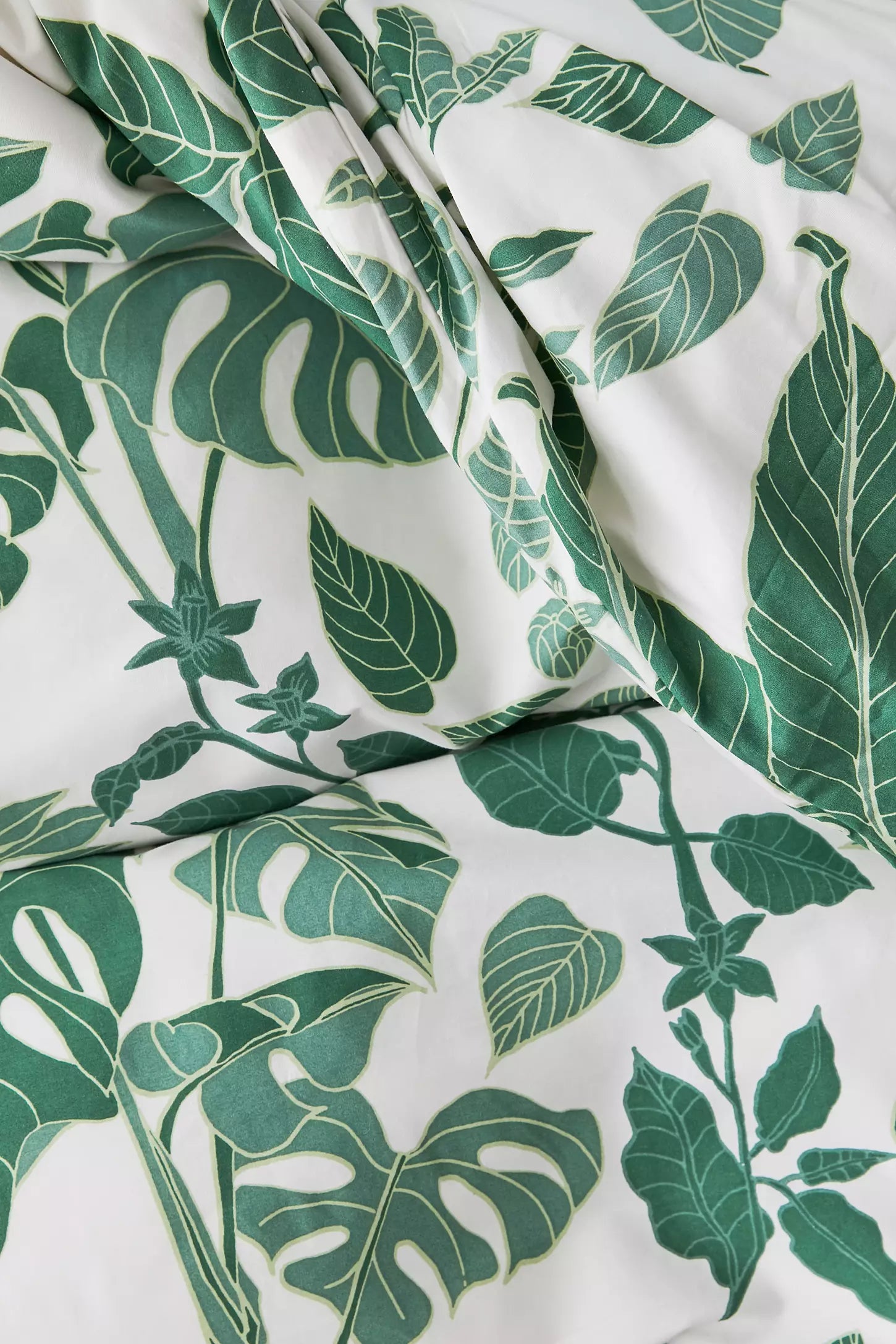 Greenery Bed Sheet Set Percale