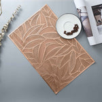 6 piece table matt blossom dining table mat set.