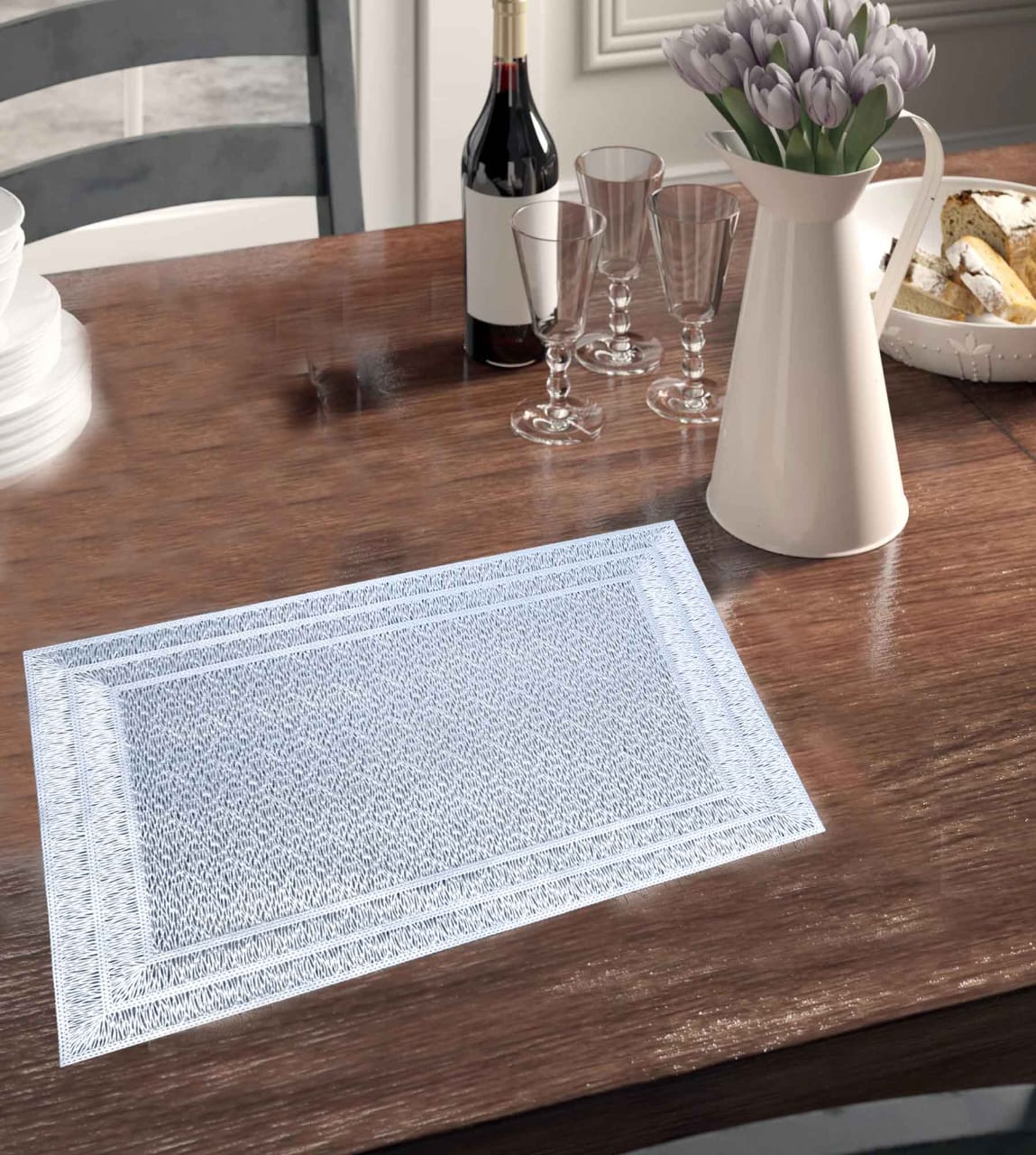 6 piece table matt halo dining table mat set.
