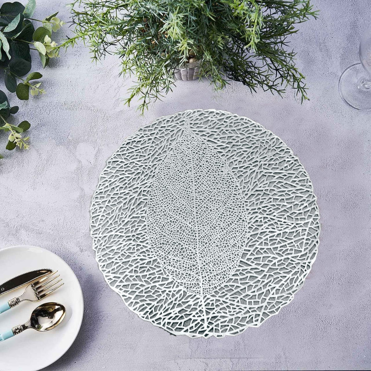6 piece table matt retreat dining table mat set.