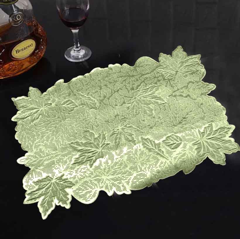 6 piece table matt vine dining table mat set.