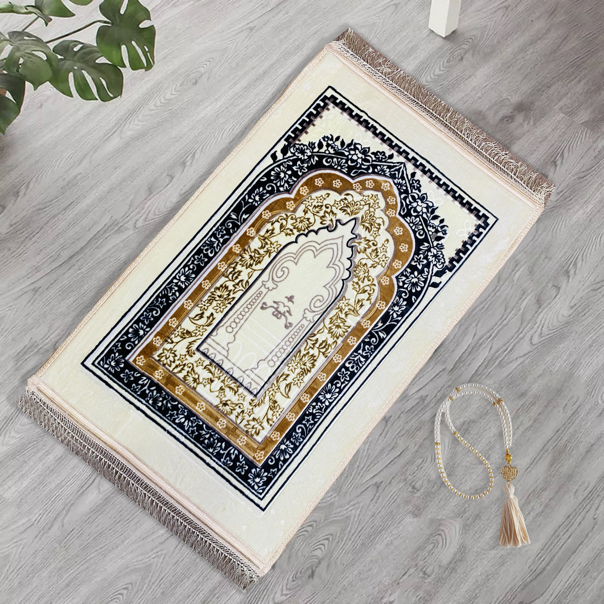 premium velvet prayer mat qiyam