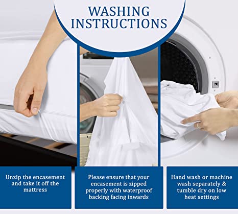 water proof mattress zipper case king