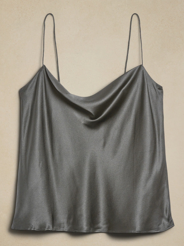 Silk Camisole - Grey