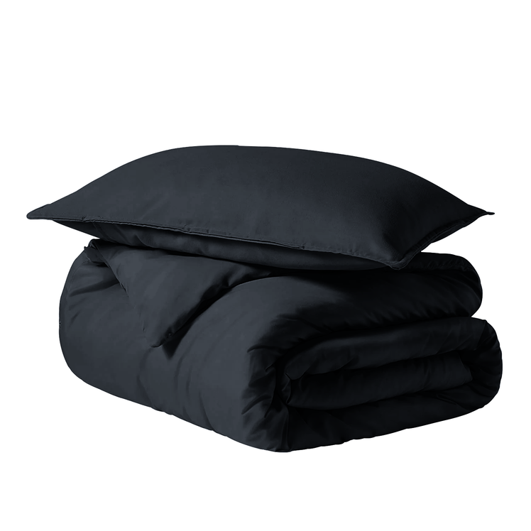 Black Solid Sheet Set