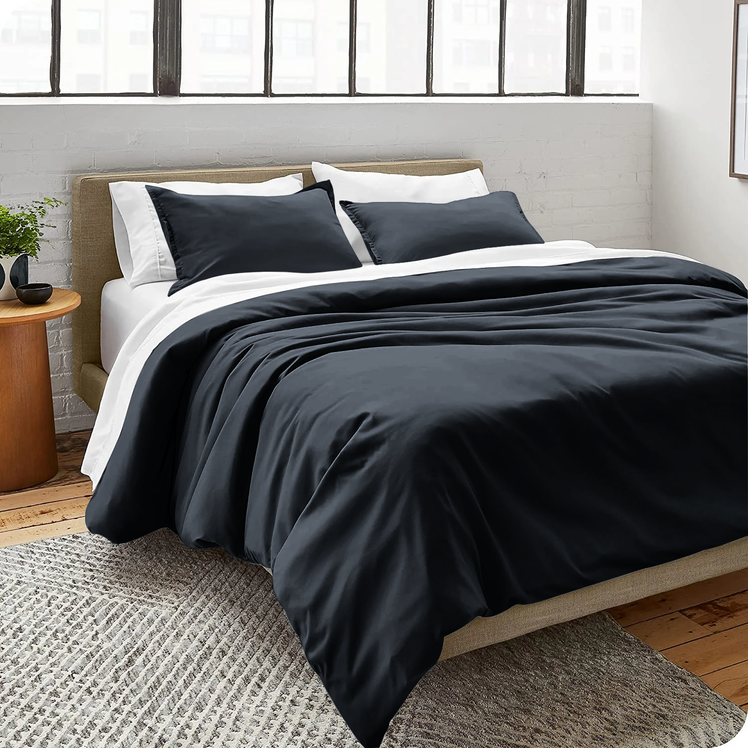 Black Solid Sheet Set