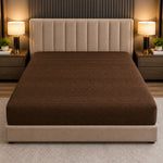 Bohemian Bed Fitted Sheet - Brown