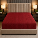 Bohemian Bed Fitted Sheet - Red
