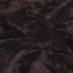 velvet fitted sheet brown