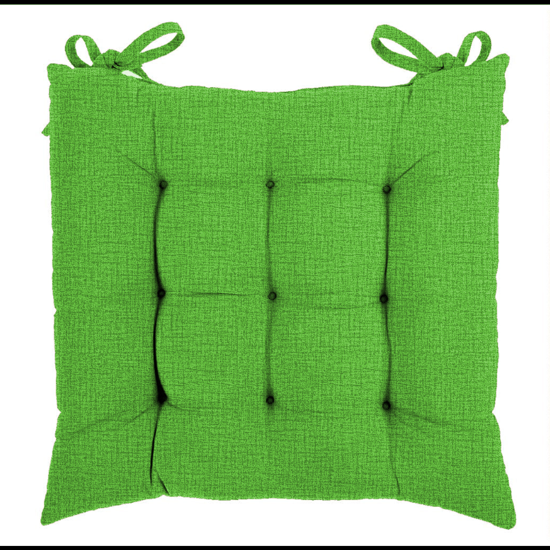 chair pad with strap green chair pad with a strap.