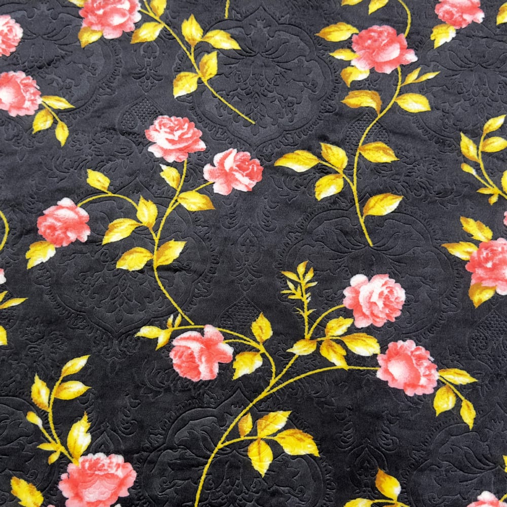 fleece blanket fern blanket.