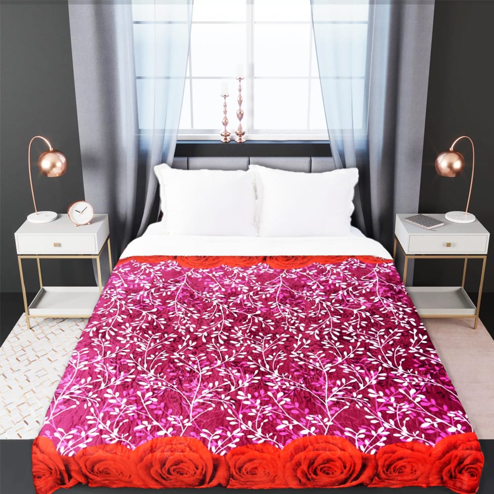 fleece blanket hyssop blanket.