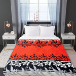 fleece blanket sarin blanket.