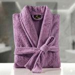 Fluffy Bathrobe Light Purple