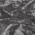 velvet fitted sheet grey