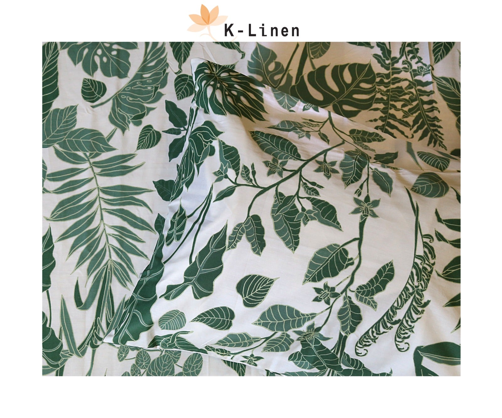 Greenery Cotton Sheet Set